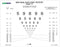 KASHSURG Sloan Letter Near Vision Eye Chart with 16 Inch Cord by