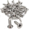 100pcs M4x14mm Stainless Flat Head Phillips Self-Tapping Wood Screws, 18-8 (304) Stainless Steel