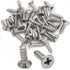 100pcs M4x14mm Stainless Flat Head Phillips Self-Tapping Wood Screws, 18-8 (304) Stainless Steel