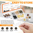 Rustark 70Pcs 7 M5 Colors Cap Nut Assortment Kit Ceiling Lamp Screw Nut Lamp Shade Screw Caps Lamp Knob Nuts Ceiling