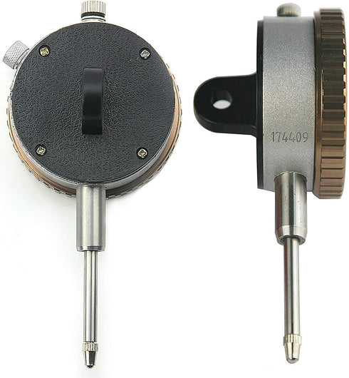 Nortools Dial Indicator 0-1" AGD SPEC 0.001" with Graduation Travel Lug Back, 2" Dial Diameter
