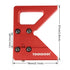 TOOLCOOL Circle Center Finder Tool, Woodworking Centering Tool with 45 Degree Angle Maker and Draw Scribe Line Ruler