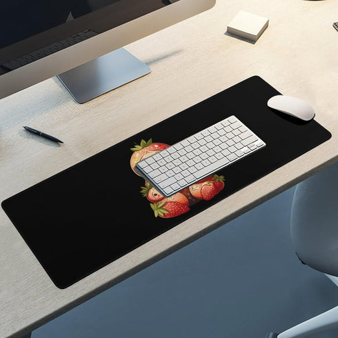 Generic Matryoshka Russian Strawberry Nesting Doll Desk Mat Non-Slip Desk Pad Mousepad Table Protector for Home Office