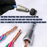 25 Pcs Wire Connectors & 1 Pc Silvery Wire Nut Twister, Insulating Insert Twist Electrical Wire Connectors Kit