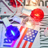 27.8Ft G40 28 Bulbs, 4th 0.6W Red White and Blue Lights String with Shatterproof LED Globe for Memorial Day of July