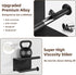 Wall Mounted Toilet Paper Holder with Phone Shelf, Adhesive Toilet Paper Roll Holder, Rustproof Bathroom Tissue Roll