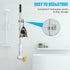 6 Electric Spin Scrubber, Scrub Brush Dual Speed, Power Shower Scrubber with Replacement Head, Cordless Cleaning Brush