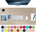 Boutilon Leather Mouse Pad, Extended Non-Slip Desk Pad for Keyboard and Mouse, 35"x 17"