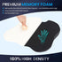 Tailbone GSPSCN Car Seat Cushion Pad Memory Foam Heightening Wedge,Driver Seat Cushion Pillow to Relief Sciatica & Back