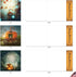The Best Card Company 10 Assorted Halloween Note Cards (4 x 5.12 Inch) - Fun Spooky Kids Cards, Boxed Set