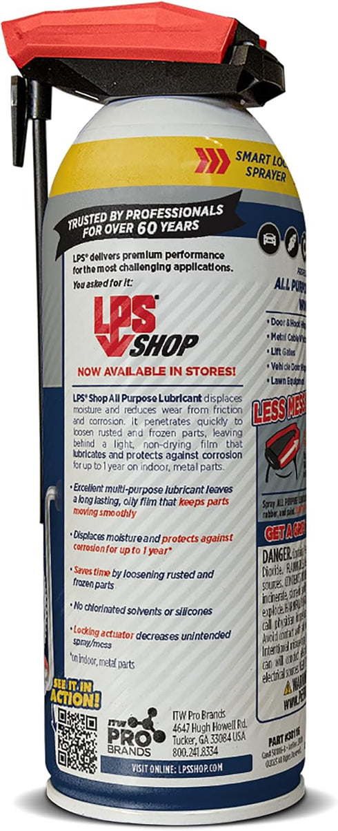 Frozen 1 LPS Shop All Purpose Lubricant Reduces Wear from Friction & Corrosion, Quick Action to Loosen Rusted & Parts