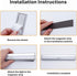 1 Pack Counter Closet Motion Sensor LED Night Light,Battery Powered Under Light with Magnetic MountStick-on Light