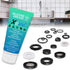 Plumber Silicone Grease Lubricant, 1-Pack, 1 oz Tube with Brush for Plumbing Faucet Valve O-Rings
