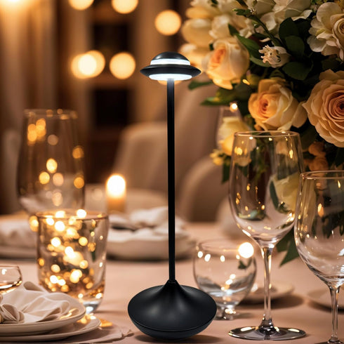 BWHSHK 3-Level TD011 USB Rechargeable Night Lamp,Portable Table Lamp for Bedroom/Living Room Brightness Desk Lamp