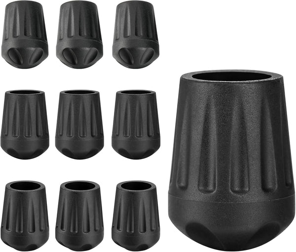 Easecos 10 Pcs Camping Chair Leg Tips Non-Slip Chair Leg Cover Caps Outdoor