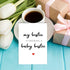 Londue Mommy Bestie Pregnant Card, Best Friend Pregnant Gifts, Pregnancy Card for to Be, Congrats Gift for Expectant