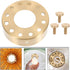 Angoily Copper Bracket Lampshade Cover Ring for Reverse Glass Fixtures Light Fixture Collar Ring for Easy Installation