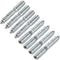 uxcell M8 Hanger Bolts, 2" (50mm) Double Headed Bolts for Wood Joint Furniture Legs - 8pcs