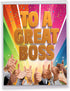 NobleWorks X-Large Boss Thank You Card with Envelope, 8.5 x 11 Inch