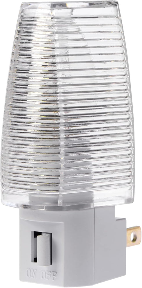 4W Bulb 4 Pack Projectpak Plug in Night Light with Manual On/Off Switch for Hallway, Kids Bedroom, Stairways Includes