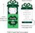 Set 8 Big Dot of Happiness St. Patricks Day - Saint Paddys Day Party Money and Gift Card Sleeves - Nifty Gifty Card