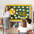 Bee Theme Birthday Bulletin Board Set with Cutouts, Supplies for Classroom, Blackboard, and School Decor