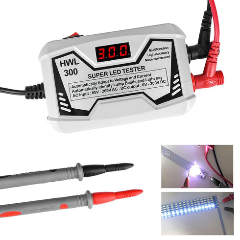 85 265V Super LED Tester, 0 300V Adaptive Voltage Lamp Bead Strip TV Backlight Repair Inspection Testing