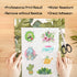 Vinyl Sticker Paper by A-SUB, 25 Sheets for Inkjet Printer, Glossy Waterproof 8.5x11 Inch for DIY Decals