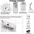 20FT 40 24 OMIKA Battery Powered String Lights, LED Color Changing Battery Operated Christmas Light, USB Powered
