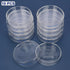10pk Glass Petri Dishes - 100x20 mm Autoclavable Borosilicate Glass Cell Culture Dishes with Clear Lid