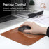 Psiriol 10.2 8.3 Inch, 1 Pack Leather Mouse Pad, Double Side Mousepad with Stitched Edge, Waterproof Gaming MousePads