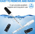 10Pcs Eye Dropper with Durable Rubber Head, 1ml Glass Droppers for Oils, Medicine, Crafts, Essential Oil