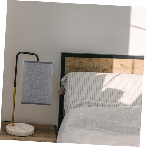 MAGICLULU Linen Lampshade Cover for Floor and Table Lamps Removable Design Soft Lighting for Home Suitable for Bedroom