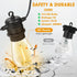 36FT 13 S14 Bulbs(1 2700K Dimmable GvvooHome LED Outdoor String Lights Patio Lights with Shatterproof Replaceable