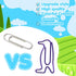 Penguin Shaped Paper Clips, 30 PCS, Cute Animal Bookmarks for Office and School Supplies, Gifts