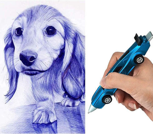 The New 6PCS Sports Car Pens, Ballpoint Funny Pens for Kids, Novelty Cute Cool School Supplies Racing Car Gifts
