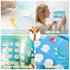 JIXZEN 3 1-3, 2-4, Reward(15 Potty Training Chart with Animal Themes Potty Training Stickers, Fun Potty Reward Chart