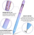 Gel Pens, 12 Pcs Smooth Writing No Bleed & Smear, Black Ink Fine Point (0.5mm), Retractable Aesthetic Pens