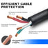 18/4 15FT 600V 18 4 Wire SOOW Wires Gauge Portable Power Cable Conductor Electric Wire Cord for Battery Charger