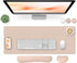 Bloss Leather Desk Pad and Keyboard Wrist Rest, Large Mouse Pad +