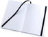 Pentalic 4" x 6" Pocket Grid Traveler Journal, 160 Pages, Black