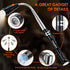 Cosyjazz Magnetic Pickup Tool, Magnetic Flashlight Telescoping Magnet with LED Flashlight and Extendable Neck, Cool