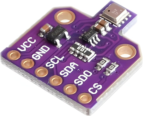 2 Pcs BME680 CJMCU-680 Temperature and Humidity Pressure Sensor Module, Low Power Gas, Ultra-Low Pressure Sensor