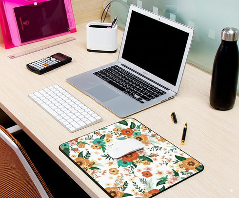 Mr. Pen 12.5"x 10.5", 2 Pack, - Mouse Pad, Floral, Women Girls Flowers, Waterproof Laptop and Computer Mouse Pad
