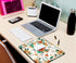 Mr. Pen 12.5"x 10.5", 2 Pack, - Mouse Pad, Floral, Women Girls Flowers, Waterproof Laptop and Computer Mouse Pad