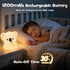 Greprety 3-Level Koala Night Light Squishy Silicone Nursery Breastfeeding Nightlight with Timer Warm White & RGB Color
