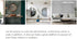 7" DIY Decorative Patterned Paint Roller - Rubber Roller for Wall Treatments and Furniture Decoration
