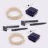 2 Pack Solar Fairy Lights Outdoor, 33ft 100LED Waterproof String Lights, 8 Modes for Garden, Party, Wedding