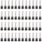 48 Pairs M5 Neoprene Well Nuts Kit with Stainless Steel Crosshead Bolts for Kayak Motorcycle Windscreen Accessories,