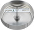 Aspen Creative 21507-31, 5-1/8" 1" Transitional Chandelier & Light Fixture Canopy Kit w/Collar Loop, Chrome, Diameter